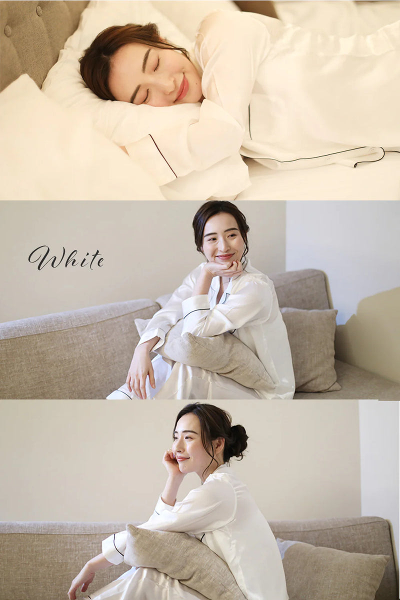 Silk pair pajamas – 【公式】kurevy Silk pair pajamas – 【公式】kurevy